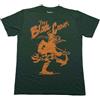 Rock Off officially licensed products The Nero Crowes T Shirt Crowe Guitar Band Logo Nuovo Ufficiale Unisex Verde