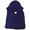 Somma 1867 Accappatoio a Nido d'Ape in Puro Cotone 100% con Cappuccio Art. Ultraleggero (Blu, XL)