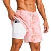 Donason Costume Uomo Mare ad Asciugatura Rapida con Fodera a Compressione | Pantaloncini da Bagno Uomo 2 in 1, per Spiaggia Piscina e Vacanze, Costumi Surf Estiva Traspirante con 3 Tasche, S-XXL