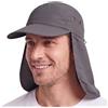 Magracy Cappello da pesca estivo UPF 50+ con cappuccio di protezione solare da uomo