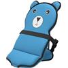 Ginwrek Seggiolino per valigia, per bambini, con cinghia di sicurezza, blu | Cinghia di sicurezza sicura, adatta per bambini piccoli, per viaggi in famiglia