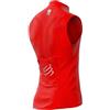 COMPRESSPORT webinero Compress Port Hurricane Vest V2 Corsa Gilet di Unisex Running - Protezione dal Freddo e Vento, Rosso, XS