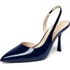 DREAM PAIRS Scarpe Tacco Spillo Donna Slingback | Tacco stiletto 8,5 cm, design D'Orsay, plantare 4 mm, tacco silenzioso, suola antiscivolo, eleganti per lavoro e feste.