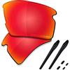 SAUCER Lenti di ricambio premium e kit di gomma per occhiali da sole Oakley Flak 2.0 XL OO9188
