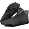 Mishansha Stivali Barefoot Invernali con Pianta Larga - Caldi Comode Antiscivolo, Unisex-Adulto