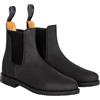 AMAHORSE Stivaletti Equiconfort modello jodhpur in nabuk con elastico laterale