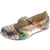 TMA Ballerine da donna in vera pelle, modello variabile, 5085, sandali colorati, taglia 36-42