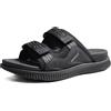 KuaiLu Sandali Sportivi Uomo Comode Camminata Ortopediche Fascite Plantare Memory Foam Ciabatte Estive Leggero Regolabile Antiscivolo Plateau Sandalo
