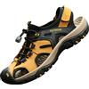MGGMOKAY Sandali Sportivi da Uomo in Pelle Escursionismo Trekking Sandals Passeggio Estivi All'aperto Casual Traspirante Spiaggia Sandaletti