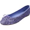 Feversole Ballerina in Vernice Colorata con Cuscino in Memory Foam per amaretti da Donna