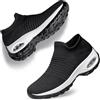 Raoendis Scarpe da ginnastica da donna, scarpe da ginnastica da donna, in rete, leggere, comode, ortopediche, con cuscinetto d'aria