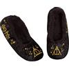 Harry Potter Pantofole per donne ragazze Doni della Morte Slip On Ballet Pump Pantofola Calze