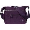 GFM® Borsa a spalla da donna in nylon a tracolla (NCB-2)