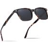 Carfia Vintage Polarizzati Occhiali da Sole da Uomo Donna UV400 Protezione Acetato Telaio