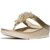 Fitflop Rumba Starburst-bead Metallic Toe-post Sandals SandaliDonna