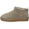 Colors of California Short Winter boot in suede TAU - TAUPE 36