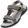 FitVille Sandali Sportivi Uomo Larghi Sandali Outdoor con Chiusura a Strappo Antiscivolo Leggeri Scarpe da Trekking Traspiranti per L'Estate