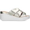 Melluso Sandali con Zeppa Donna - Platino Modello 019218Z 019218Z Pelle