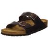 Birkenstock Arizona Sandali unisex adulto marrone habana oiled leather 39 normale