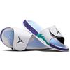 NIKE Jordan Hydro V Retro 555501-103 - Ciabatte da uomo, colore: bianco/nero/verde smeraldo/uva ghiacciata, Bianco/Nero/Smeraldo Nuovo/Grape Ice, 42.5 EU