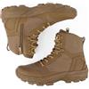 LUDEY Leggero Anfibi Stivali Militari Uomo Scarpe Tattiche con Cerniera Laterale YKK Duratura Antiscivolo Stivali da Combattimento Stivali da Polizia Confortevoli