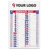 Calendario Olandese Smart 29x47cm, 12 mesi, carta patinata 70gr Personalizzate o neutre