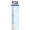 Calendario Olandese Silhouette 12 mesi carta patinata 18x68 cm Personalizzate o neutre