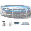 Intex Prisma Frame Clearview 26722NP - Ø427x107 cm - Piscina Rotonda