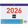 Finocam - Calendario da parete con numeri grandi 2026, vista mensile da gennaio a dicembre (12 mesi) | Calendario 2026 | Planner mensile | Falda 2026 - Catalano