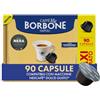 Caffè Borbone Miscela Nera - 90 capsule - Compatibili con le Macchine a marchio Nescafè®* Dolce Gusto®*