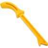 VILLCASE Spingitore per Lavorazione Legno da 10,8 Pollici per Seghe | Protezione Manuale, Uso in Officina e Fai, Plastico Giallo, per Principianti