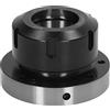 Generic Mandrino portapinza ER50 Diametro 100mm 7 fori Utensile di precisione in acciaio al carbonio per tornio Fresatrice CNC per lavorazioni industriali