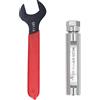 Generic Asta di prolunga per mandrino Acciaio ad alto tenore di carbonio Gambo dritto Pinza ER11 Portautensili Accessori per tornio per trapano fresatrice Diametro 20 mm Lunghezza 80 mm