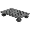 CCYLEZ Guida Universale Ad Alta Resistenza con Piastra a Portale in Alluminio per Fresatrice, Design Durevole Anodizzato da 20 Mm-80 Mm (Scheda con 4 pulegge e cuscinetti in plastica)