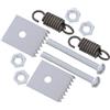MAGICLULU 2 Set Ricambi per Legatrice Manuale da Giardino Lama, Molla e Viti | Set, Ferro e Acciaio, Colore Argento, Taglio Fino e Funzionamento Fluido per Legature