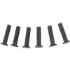 Skurvevyx 6 pz Vite di Fissaggio M5 20mm M6 22mm Filettatura Sinistra Per 1/2 UNF 3/8 UNF Trapano Mandrino Gambo Piatto Svasato bullone Viti(M6x22mm)
