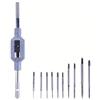 Generic 11Pcs Mini Tap Set M1-M3.5 - Alta Velocità Acciaio Mano Tap & Kit Chiave per la Riparazione di Orologi & Precisione DIY