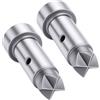 Akozon Testa del Martello Pneumatico per Ridimensionamento da 22 Mm,