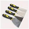 Generic Spackle Knife - Raschietto in acciaio inox per pittura, strumento per riparare cartongesso, rimuovere carta da parati, applicare stucco, intonaco, cemento, adesivo, set da 4 pezzi