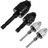 DEARMAMY Mandrino a Tre Artigli Codolo, 0,3-6,5mm, Lega | Cacciaviti Elettrici senza Filo, Cambio Rapido, Compatibile Punte Comuni, per Casa e Ufficio