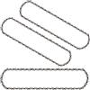 Kaberalty Catena per motosega da 40,6 cm, passo 3/8, passo 109,2 cm, calibro 55, compatibile con Stihl MS150, MS150 TC, MS170, MS171, MS180, Oregon 90PX055G, McCulloch MS1415, MS1635 e altri