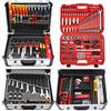 FAMEX 419-43 - Cassetta degli attrezzi professionale in alluminio, 191/280 pezzi, con set di attrezzi e chiavi a bussola 4-32 mm