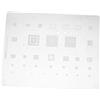WINH Stencil Reballing BGA per CPU del Telefono, Stencil per Saldatura a Maglia di Stagno Ampio Uso in Acciaio Inossidabile per Stagnatura Rapida per Serie A520 A310 S5mini