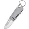 Generic Scalpello retrattile portatile, struttura in acciaio inox D2, mini strumento portachiavi leggero per pacchetti, lavoro quotidiano, artigianato e attività all'aperto