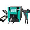 Generic Stazione di saldatura elettrica con display LCD, saldatore da 90 W, stazione di rilavorazione ad aria calda, temperatura regolabile da 160 ° C a 1000 ° F, funzioni di standby e spegnimento automatici