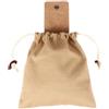 KOMBIUDA Borsa da Raccolta Frutta in Tela, Marsupio da Cintura Khaki | Contenitore da Giardino Cuoio, per Attrezzi e Fiori, Uso Prato e Lavori Creativi, Amici e Genitori