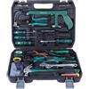 Generic Kit di Attrezzi per Auto e Veicoli 39 Pezzi Set Di Attrezzi Multiuso | Set Cassetta degli Attrezzi per Viaggi Campeggio SUV Furgone Barca