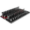 TEKTON Set di chiavi a bussola da 1/4, 58 pezzi, SID90205