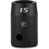 Capri Tools 1/2 in. Drive 15 mm 6-Point Metric Shallow Impact Socket