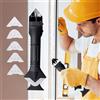 Generic Strumenti per calafataggio in silicone 3 in 1 con acciaio inossidabile, strumenti per calafataggio in silicone per l'applicazione di levigatura e rimozione del calafataggio in cucina, bagno e